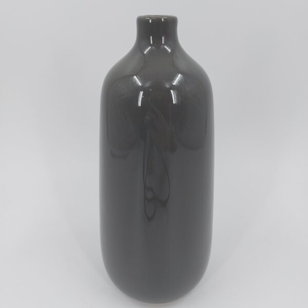Vase / grau / keramik – Bild 2