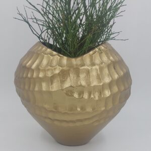 goldene Vase / ALU Raw